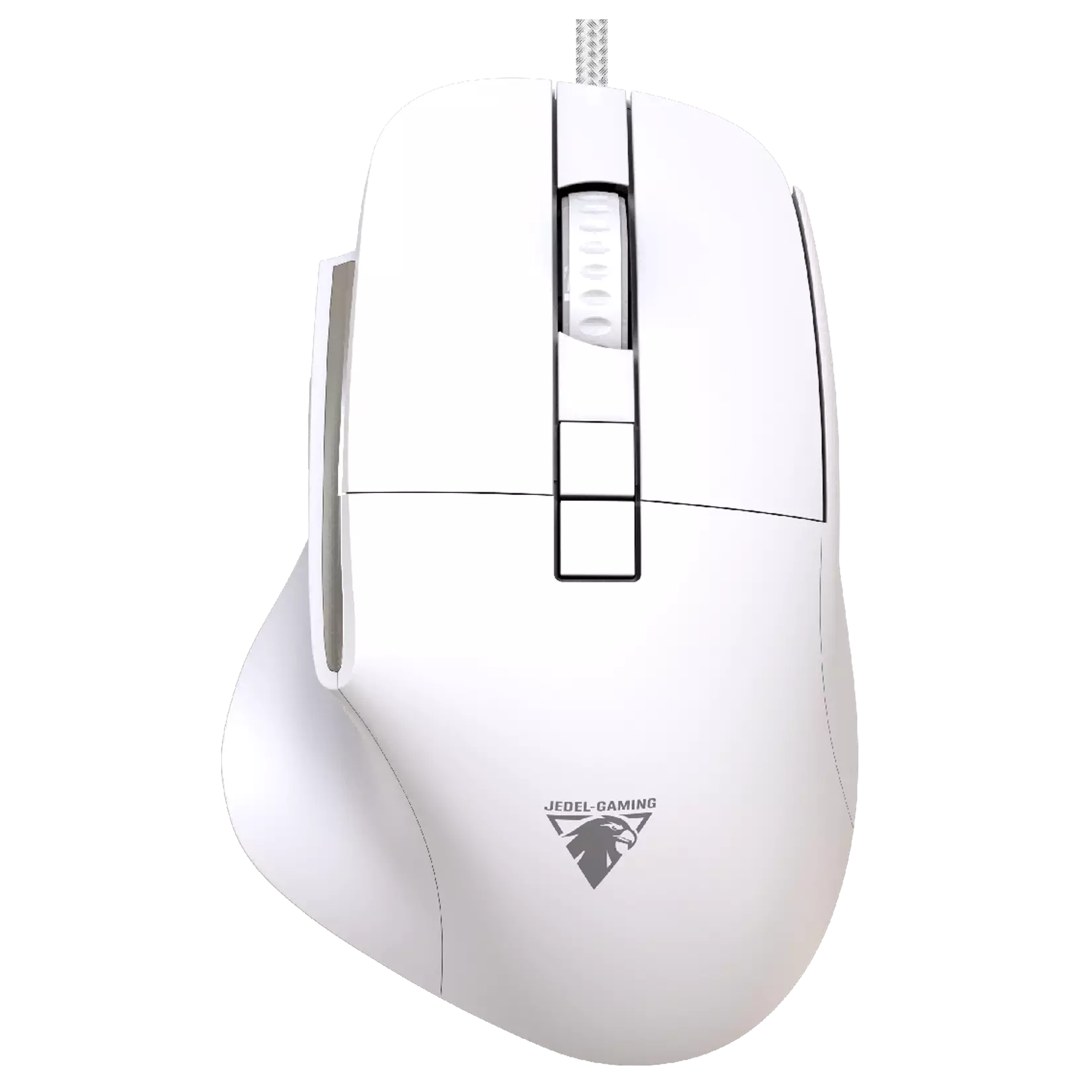 JeDEL CP102 ماوس USB سلكي بتصميم مريح للغاية - 3600 نقطة في البوصة - 7 أزرار