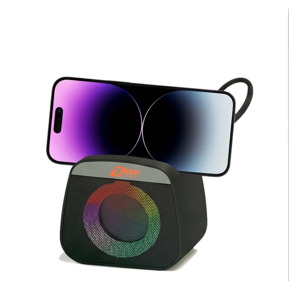 مكبر صوت بلوتوث Z170 مع إضاءة RGB يدعم بطاقة الذاكرة والبلوتوث وفلاش USB ومخرج الميكروفون